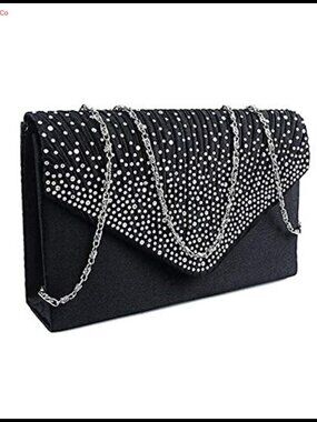 Satin Evening Clutch Handbag for Wedding Party Prom
